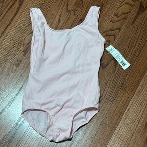 Body Wrappers: Ballerina Pink Lined Leotard